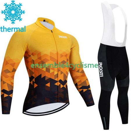 Tenue Maillot M/L + Collant à Bretelles Hiver Thermal Fleece Rosti 2023 N002 Tenue Maillot M/L + Collant à Bretelles Hiver Thermal Fleece Rosti 2023 N002